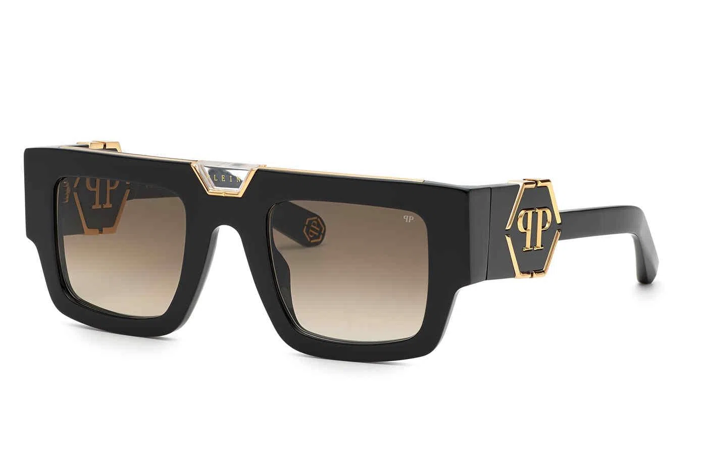 Philipp Plein SPP092M Sunglasses - SHINY BLACK -700Y - view 2